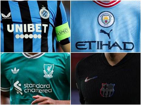 המלבישות הרשמיות של ליגת האלופות (GETTY)