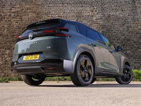 סיטרואן C5 איירקרוס החדש - הממדים גדלו