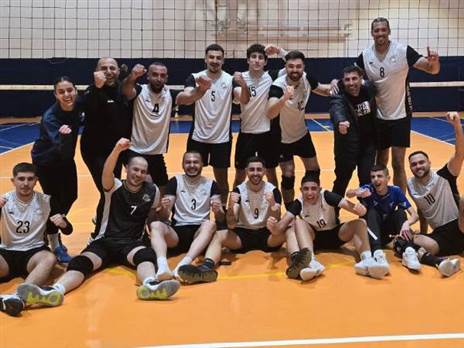 היממה את מכבי ת"א. שחקני עילבון (באדיבות מ.ס. עילבון)