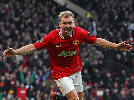 סקולס, חזר בגדול (gettyimages)