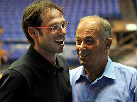 לא נראה שישתפו פעולה בקרוב. כץ ודרוקר (ניר בוקסנבאום)