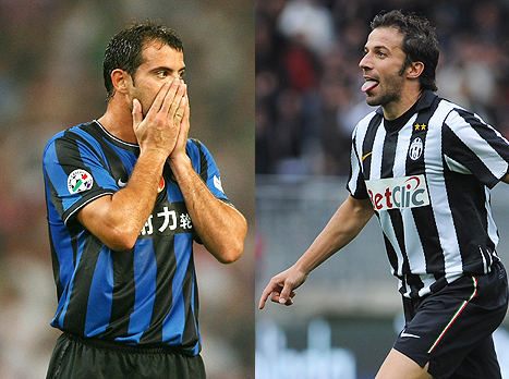 יובנטוס ואינטר, מחליפות תפקידים (gettyimages)