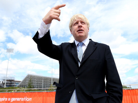 בוריס ג'ונסון. ינציח את הספורטאים הישראלים (GETTYIMAGES)