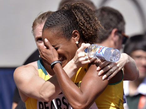 סיימה את הקריירה בדמעות. פוסטר-הילטון (gettyimages)