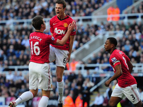 שער שני בקריירה. אוואנס חוגג (GETTYIMAGES)