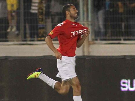 גבאי. יבקיע גם בליגה? (צילום: אלן שיבר)