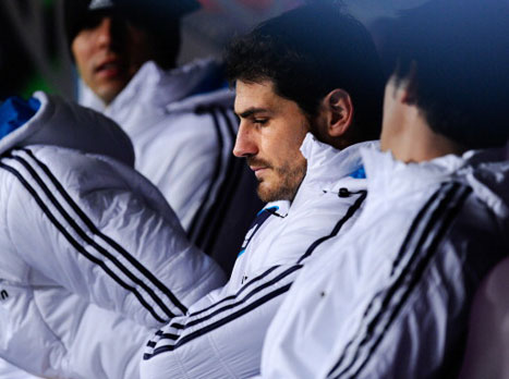 קסיאס. שוב על הספסל (GETTYIMAGES)