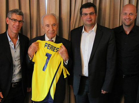 כבוד מהנשיא (האתר הרשמי של מכבי ת"א)