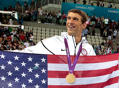 פרש בשיא. מייקל פלפס (gettyimages)