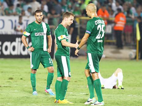 יותר מהפסד רגיל. שחקני חיפה (יוסי שקל)