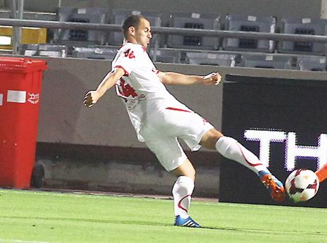 משחק לא כל כך טוב שלו. ורמוט (צילום: אלן שיבר)