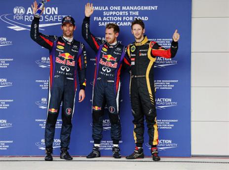 בדרך לעקוף את שומאכר. פטל (במרכז. GETTYIMAGES)