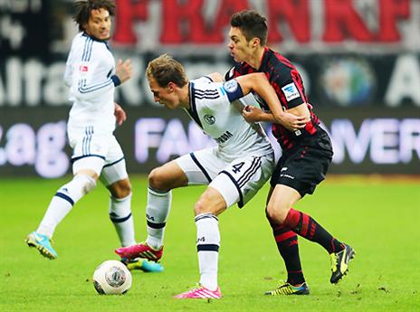 שאלקה מול פרנקפורט, דרמה גדולה (gettyimages)