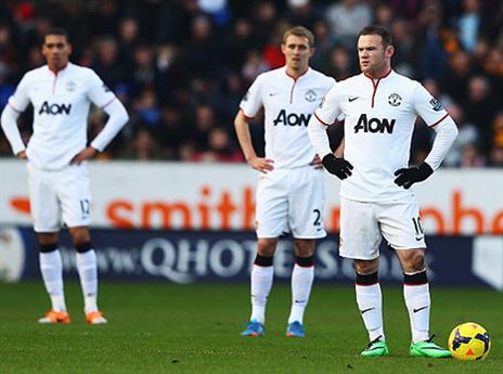 שחקני יונייטד בהלם בפתיחה