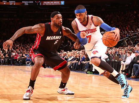 כרמלו, עבר את לברון (GETTYIMAGES)