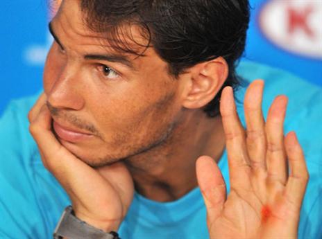 ישכח מהיבלות כשיראה את פדרר. נדאל (GETTYIMAGES)