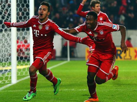 איזה גול. טיאגו חוגג (gettyimages)