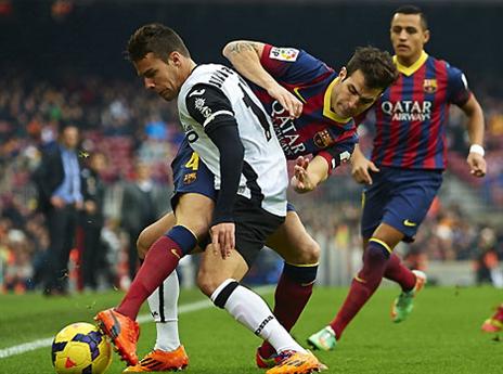 פברגאס מול ברנאט, קרב אמיתי בקאמפ נואו (gettyimages)