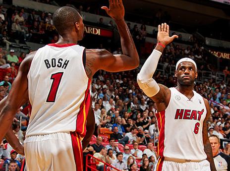 יישארו במיאמי לעוד עונה? ג'יימס ובוש (gettyimages)