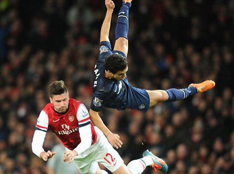 נפילה כואבת שגרמה להחלפתו של רפאל (GETTYIMAGES)