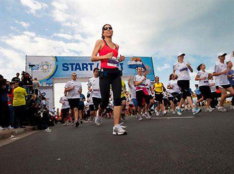 מרתון ת"א 2014. ארגון טוב, מזג אוויר נפלא (פייסבוק מרתון ת"א)