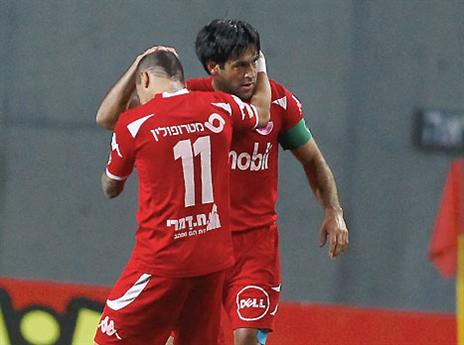 כל הדרך לאליפות? בוזגלו וברדה (צילום: אלן שיבר)