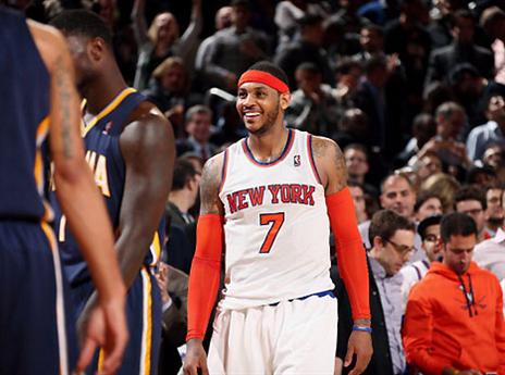 אנתוני, סיפק הצגה לעיני הנשיא החדש (GETTYIMAGES)