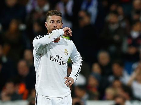 ראמוס הורחק, וממש לא אהב את זה (gettyimages)