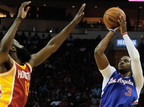 פול קולע מעל הארדן (gettyimages)