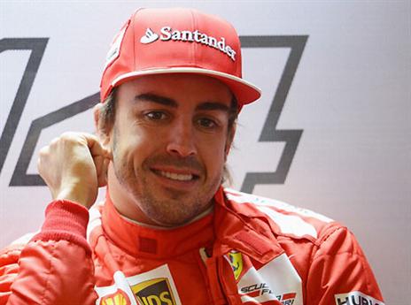 אלונסו, פודיום ראשון העונה (GETTYIMAGES)