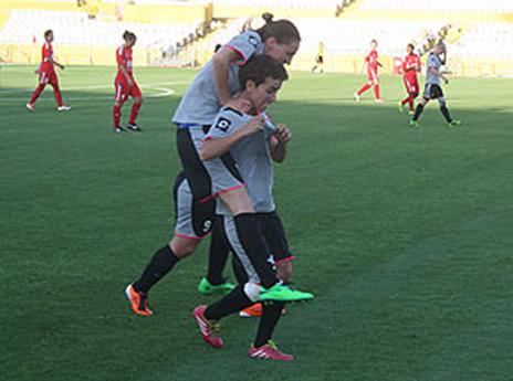 שער אחד הספיק. אדווה טוויל לקחה את חדרה לגמר (עודד קרני)