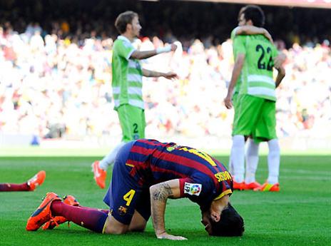 ככה נראתה העונה של בארסה (gettyimages)