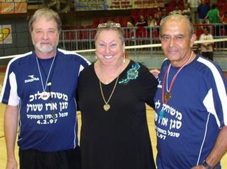 אמו של ארז שטרק בטורניר לזכרו