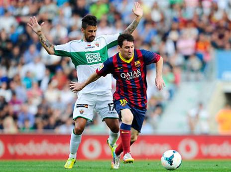 הירבה להחמיץ. מסי (gettyimages)