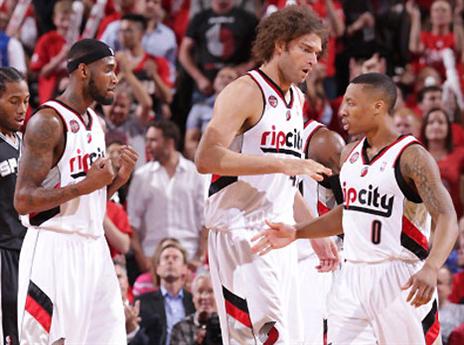 צפו בניצחון של פורטלנד (GETTYIMAGES)