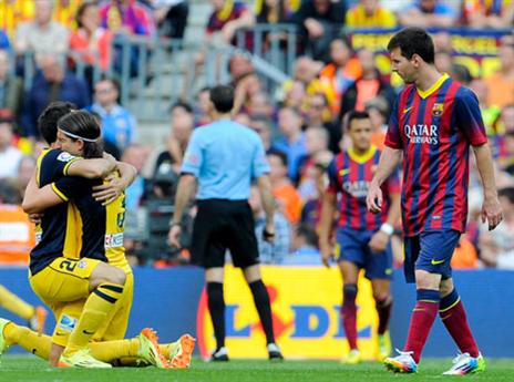 מסי יכול רק להסתכל בקנאה (gettyimages)
