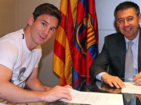 מסי וחתימה המפורסמת