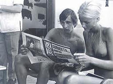 וקרויף נאלץ לספק הסברים. לאשה (gettyimages)