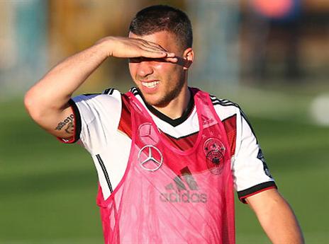 פודולסקי, רואה את הגמר באופק? (GETTYIMAGES)