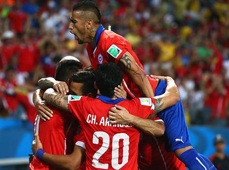 צ'ילה פתחה בסערה (gettyimages)