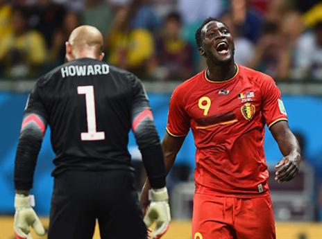 איזו תצוגה. לוקאקו מול האוורד (gettyimages)