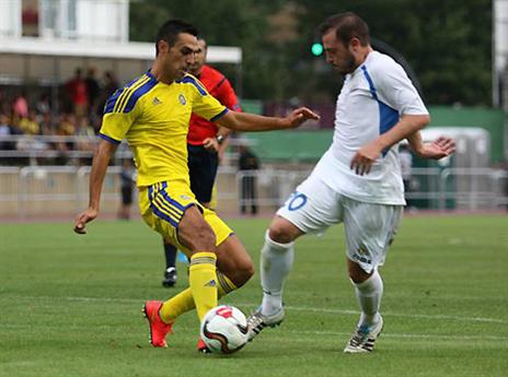 עדיין מתחמם. זהבי (צילום: האתר הרשמי של מכבי ת"א)