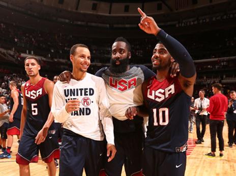 חיוכים במחנה האמריקני (gettyimages)