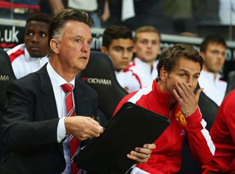 חתום על אחד מהימים המשפילים בהיסטוריה של יונייטד. ואן חאל (GETTYIMAGES)