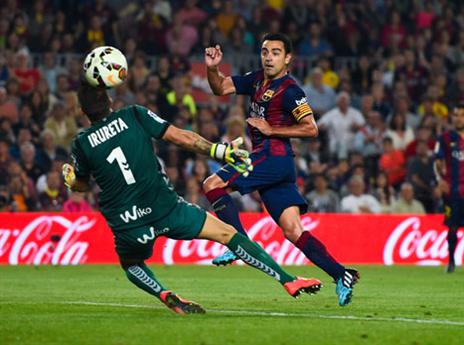 צ'אבי עם השער הראשון (gettyimages)