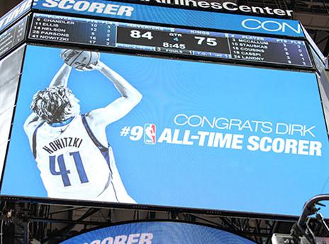 על לוח התוצאות, כדי שכולם יראו (getty)