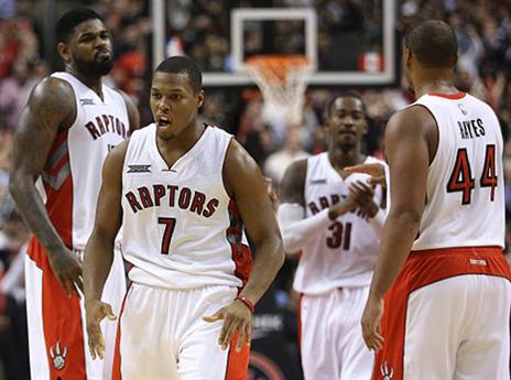 הרפטורס ממשיכים להרשים (getty)