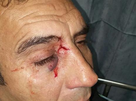 יוסי סוויסה חבר מועצת עיריית בית שאן. (אולטראס הפועל בית שאן)