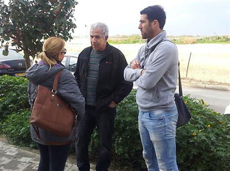 זעזוע בעכו. היו"ר רוני פרטוש והמנכ"ל אלון זיו