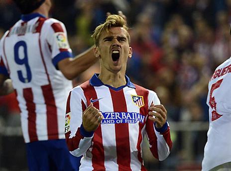 גריזמן חוגג. בינתיים הוא ימשיך בהרכב (getty)